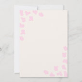 First Rodeo Girl 1st Birthday 招待状 (裏面)