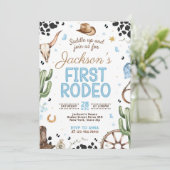 First Rodeo Invitation, My 1st Rodeo Invitation 招待状 (スタンド正面)