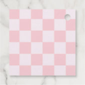 First Rodeo Pink Cowgirl 1st Birthday Thank You フェイバータグ (裏面)