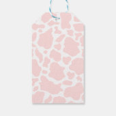 First Rodeo Pink Cowgirl Western Birthday ギフトタグ (裏面)