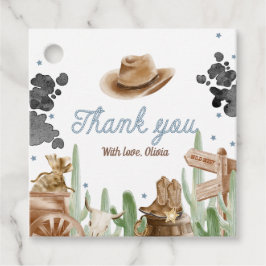 First Rodeo Rustic Wild West フェイバータグ