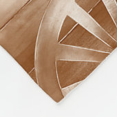 First Rodeo Rustic Wild West Milestone Sign  フリースブランケット (角)