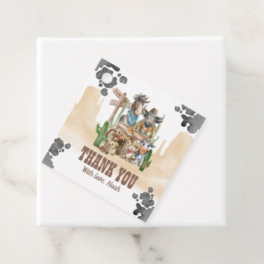 First Rodeo Wild West Thank You フェイバータグ (インサイチュ)