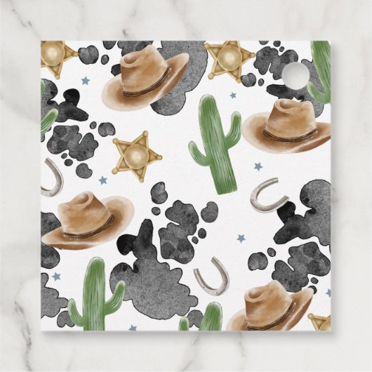 First Rodeo Wild West Thank You フェイバータグ (裏面)