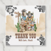 First Rodeo Wild West Thank You フェイバータグ (正面)