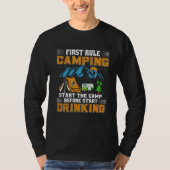 First Rule Camping Tシャツ (正面)