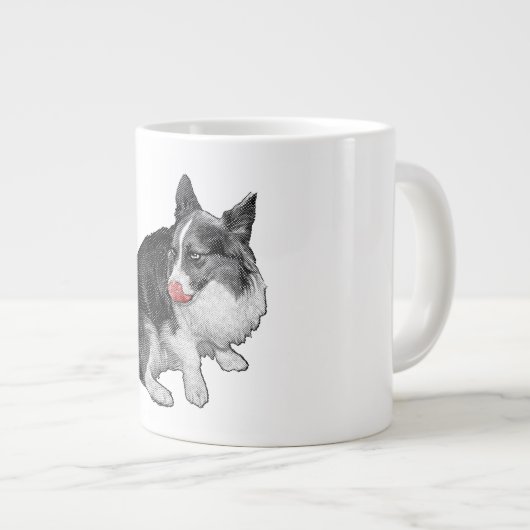 First Sip, Cherry Wink ジャンボコーヒーマグカップ (正面右)