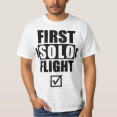 First Solo Flight Tシャツ (正面)