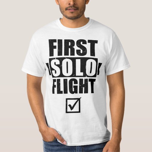 First Solo Flight Tシャツ (正面)