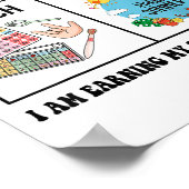 First Speech Then Beach Funny Speech Therapy Summe ポスター (角)