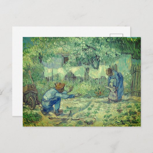 First Steps ポストカード (正面/裏面)