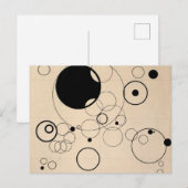 First Study for Some Circles by Wassily Kandinsky ポストカード (正面/裏面)