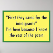 First they came for ポスター (正面)