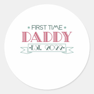 First Time Dad 2022 ラウンドシール