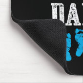 First Time Dad, Daddy Of Bg Twins, Father's Day Gi マウスパッド (コーナー)