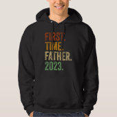 First Time Father 2023 Dad To Be Father To Be Dad パーカ (正面)