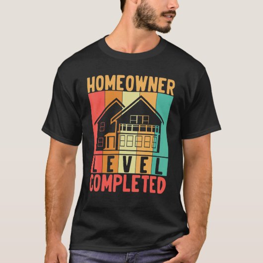 First Time Homeowner Gamer For Moving Announcement Tシャツ (正面)