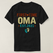 First Time Oma Est Tシャツ (デザイン正面)