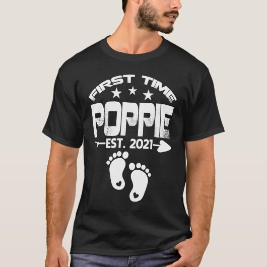 First Time Poppie 2021 New Poppie to be  Baby Tシャツ (正面)