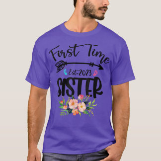 First Time Sister Est 2248 Tシャツ