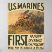 First To Fight in France ポスター (正面)