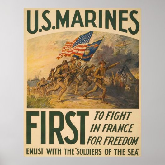 First To Fight in France ポスター (正面)