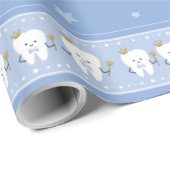 First Toothパーティーテーブルクロス、ラッピング紙 ラッピングペーパー (ロールコーナー)