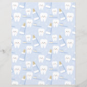 First Tooth両面スクラップブック作り紙 (正面)