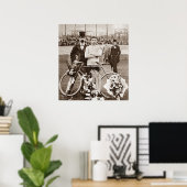 First Tour de France 1903年優勝モーリス・ガリン ポスター (ホームオフィス)