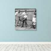 First Tour de France 1903 Winner Maurice Garin キャンバスプリント (インサイチュ (ウッドフロア))