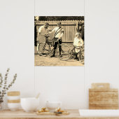 First Tour de France 1903 Winner Maurice Garin  ポスター (キッチン)