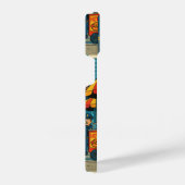 First Trillionaire" Motivational Comic-Style  iPhoneケース (右側面)