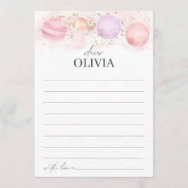 First Trip のまわりに Sun Time Capsuleメッセージカード シーズンカード