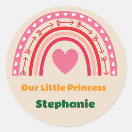 First Trip のまわりに The Rainbow 1th Birthday写真 ラウンドシール