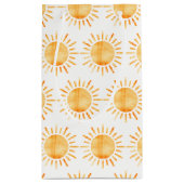 First Trip のまわりに The Sunの誕生日 スモールペーパーバッグ (裏面)