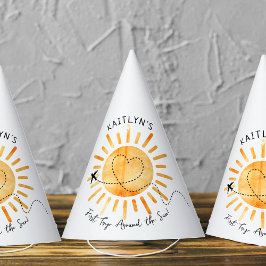 First Trip のまわりに The Sunの誕生日 パーティーハット