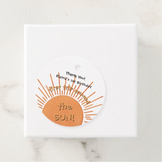 First Trip のまわりに The Sunの誕生日 フェイバータグ (インサイチュ)