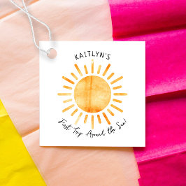 First Trip のまわりに The Sunの誕生日 フェイバータグ