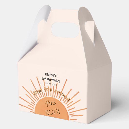 First Trip のまわりに The Sunの誕生日 フェイバーボックス (正面)