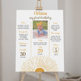 First Trip のまわりに The Sunの誕生日 ポスター