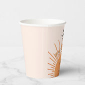 First Trip のまわりに The Sunの誕生日 紙コップ (右)