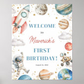 First Trip のまわりに the Sun誕生日16x20へようこそ ポスター (正面)