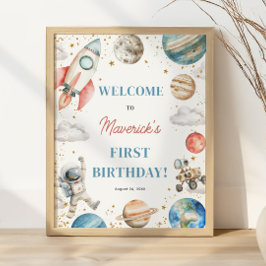 First Trip のまわりに the Sun誕生日16x20へようこそ ポスター