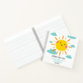 First Trip のまわりに The Sun 1st Birthday Guestbook ノートブック (内部)