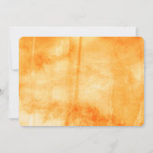 First Trip のまわりに The Sun 1st Birthday Photo 招待状 (裏面)