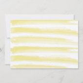 First Trip のまわりに The Sun 1st Birthday Photo 招待状 (裏面)