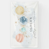 First Trip のまわりに The Sun Banner Backdrop 横断幕 (縦)