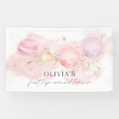 First Trip のまわりに The Sun Banner Backdrop 横断幕 (横)