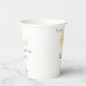First Trip のまわりに The Sun Cute 1st Birthday 紙コップ (右)