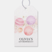 First Trip のまわりに the Sun Favorites & Giftラベル ギフトタグ (裏面)